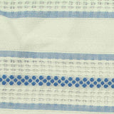 Blue Horizontal-Stripe Woven, Cotton — texture