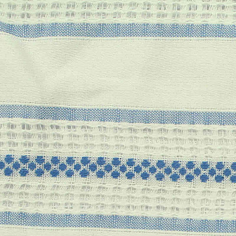 Blue Horizontal-Stripe Woven, Cotton, 80 gsm, 145 cm, ref EF-206515