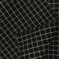 White Check Woven, Cotton-Poly