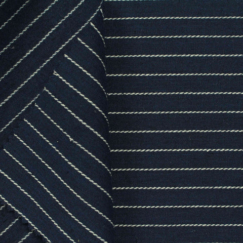 White Stripes Woven, Cotton-Poly