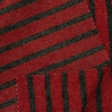 Striped 100% Cotton Woven Fabric, 145 cm — Red