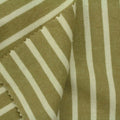 Beige Vertical-Stripe Woven, Cotton