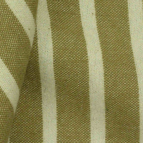 Beige Vertical-Stripe Woven, Cotton