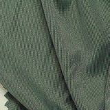 Polyester Stretch Rib Knit Fabric, 230 gsm, 162 cm — Green — texture