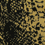 Black Snakeskin Interlock Knit, Polyester — texture