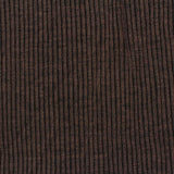 Heathered Brown Marl Rib Knit, Poly-Viscose