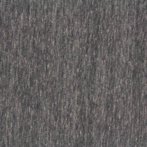 Dark Grey Marl Warp Knit, Poly-Cotton