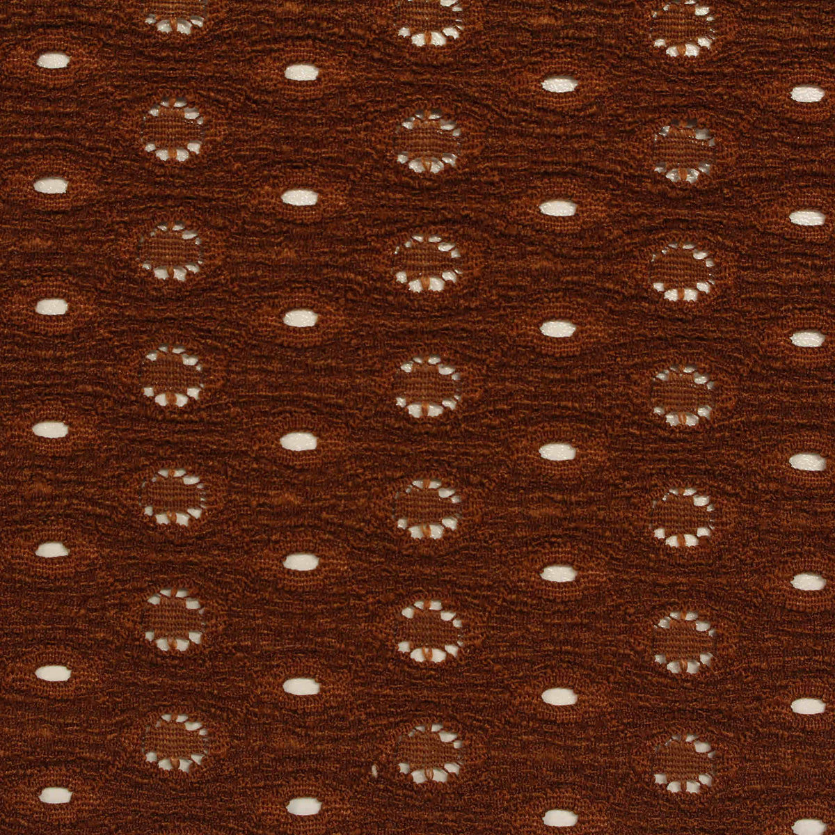Brown Openwork Jacquard, Polyester