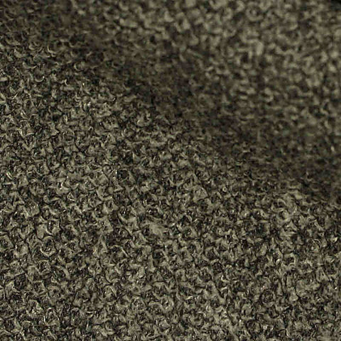 Light Grey Heathered-Marl Chunky Knit, Poly-Viscose, 488 gsm