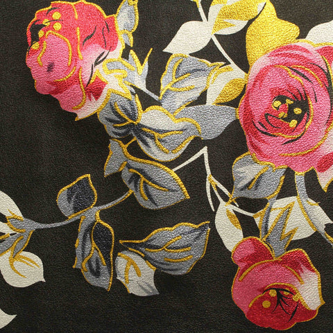 Pink Roses Milk Silk Knit