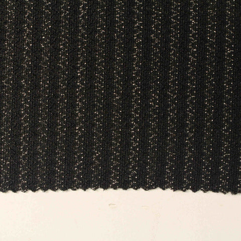 Black Stripes Knit, Nylon