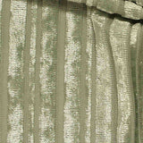Sage Textured-Stripe Velvet, Polyester — texture
