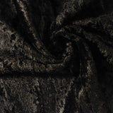 Polyester Stretch Knit Fabric, 180 gsm, 150 cm — Black