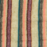 Pink Vertical-Stripe Rib Knit, Poly-Viscose