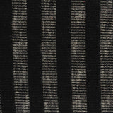 Black Vertical-Stripe Rib Knit, Poly-Viscose