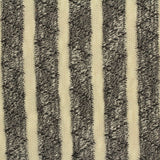 Cream Stripes Pointelle Knit, Cotton-Viscose