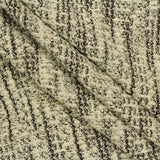 Black Houndstooth Chunky Knit, Cotton-Poly