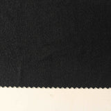 Viscose Nylon Stretch Ponte Knit Fabric, 430 gsm — Black