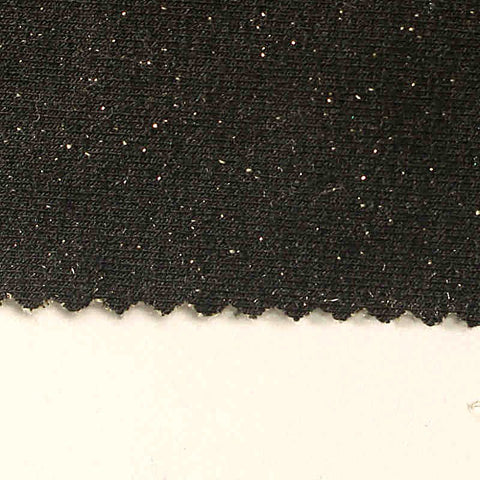 Black Marl Knit, Polyester, 260 gsm