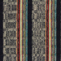 Navy Vertical-Stripe Rib Knit, Poly-Viscose