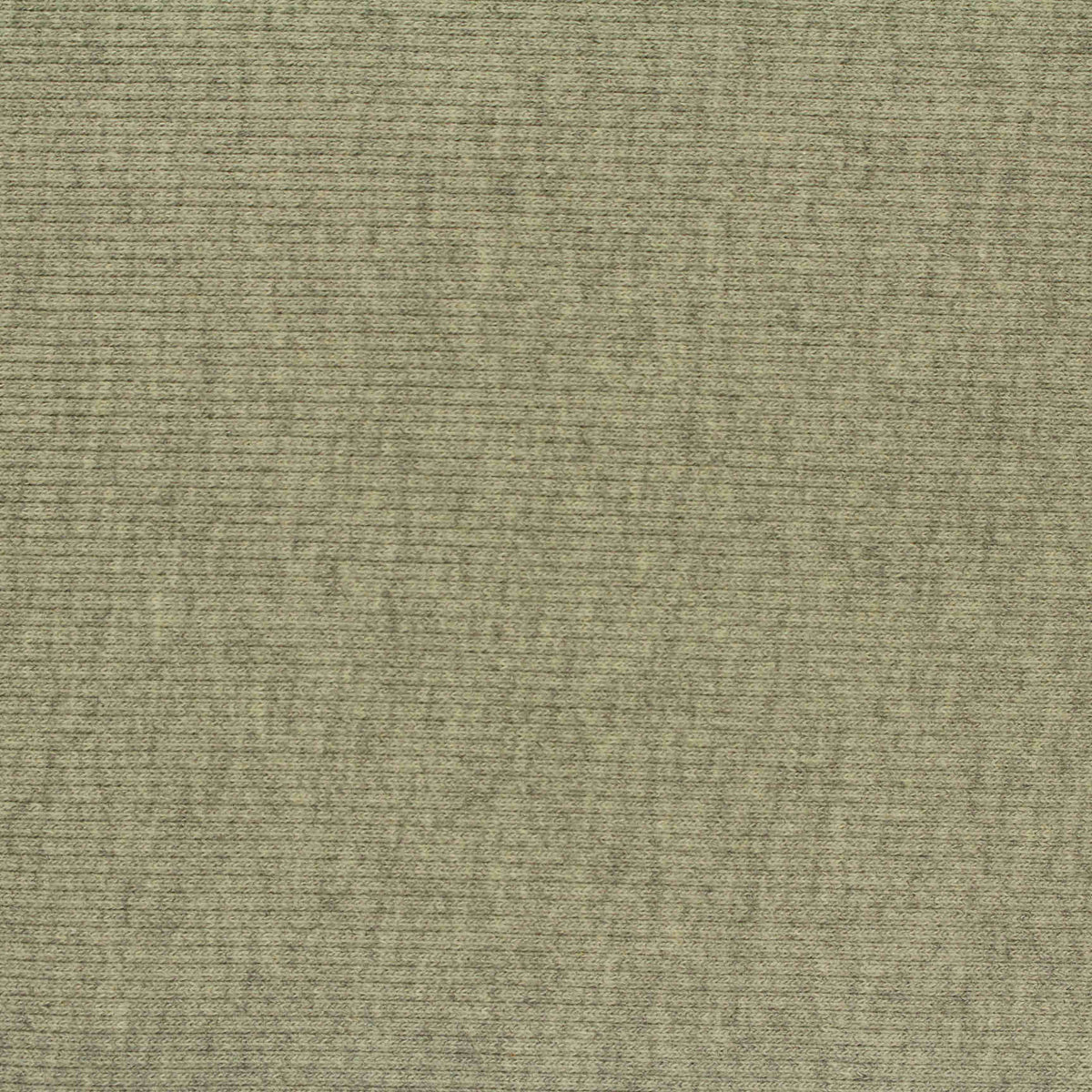 Light Olive Heathered-Marl Rib Knit, Cotton-Poly