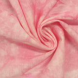 Pink Abstract Knit, Viscose-Poly
