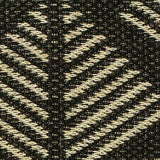 Cream Chevron Jacquard, Poly-Viscose — texture