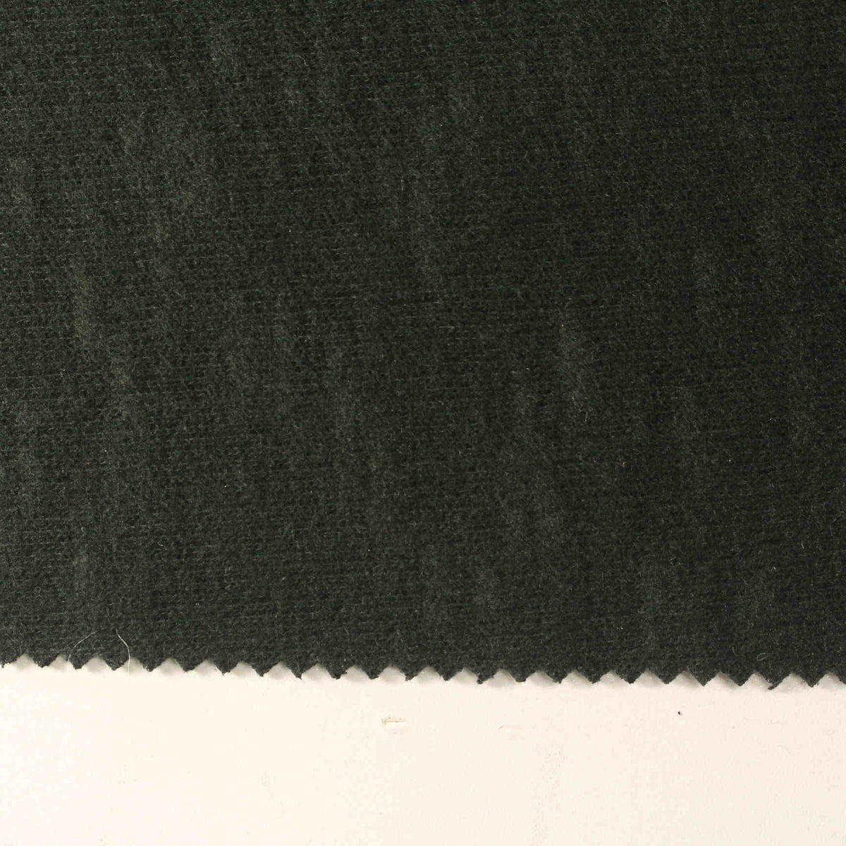 Cotton Interlock Knit Fabric, 300 gsm, 155 cm — Black