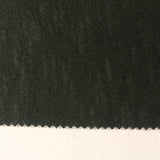 Cotton Interlock Knit Fabric, 300 gsm, 155 cm — Black