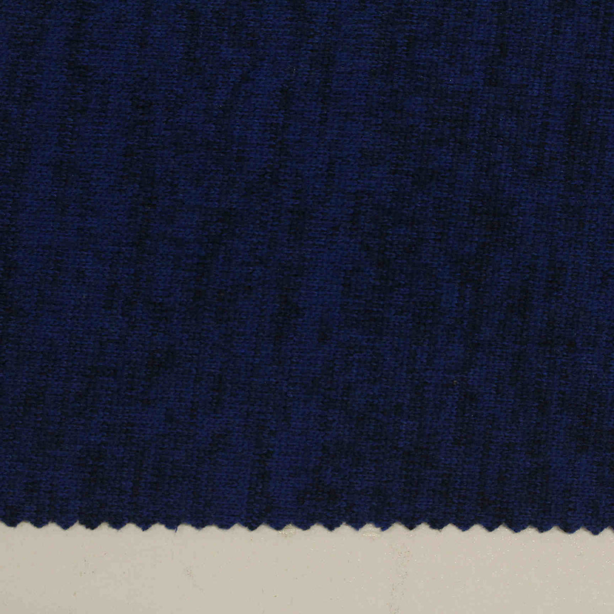 Brushed Polyester Stretch Chunky Knit Fabric, 190 gsm, 163 cm — Navy
