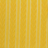Yellow Vertical-Leaf Jacquard, Polyester