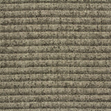 Orange Marled-Stripe Rib Knit, Viscose-Poly