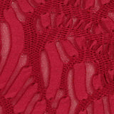 Jacquard Polyester Stretch Knit Fabric, 215 gsm, 152 cm — Red — texture