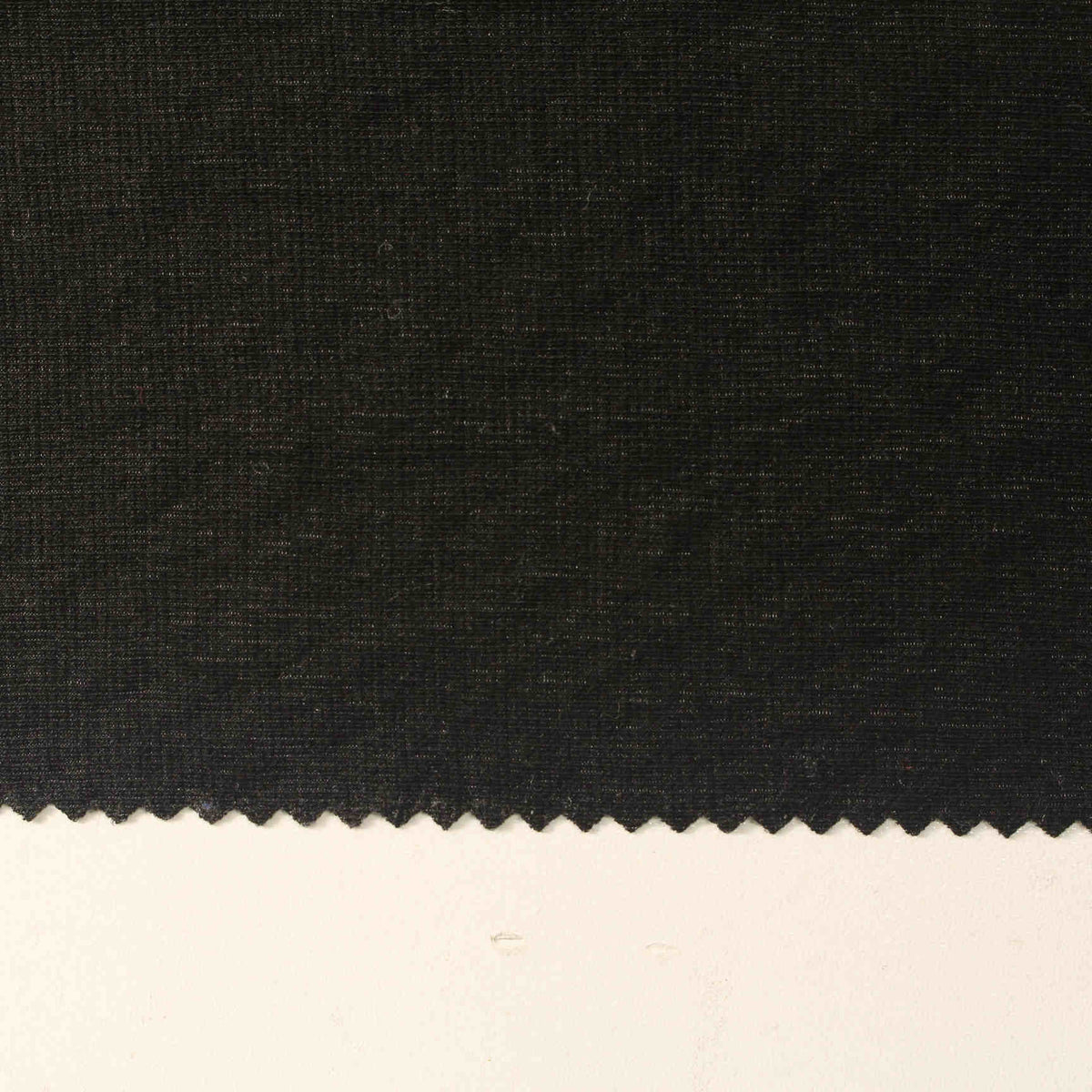 Jacquard Viscose Nylon Knit Fabric, 230 gsm, 155 cm — Black