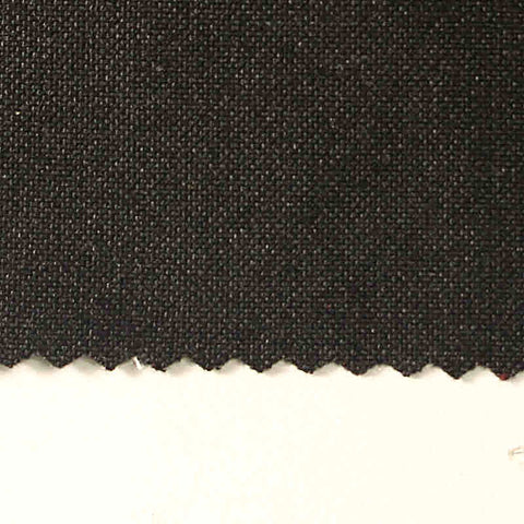 Nylon Viscose Stretch Ponte Knit Fabric, 430 gsm, 160 cm — Black