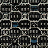 Black Squares Jacquard, Viscose-Poly — texture