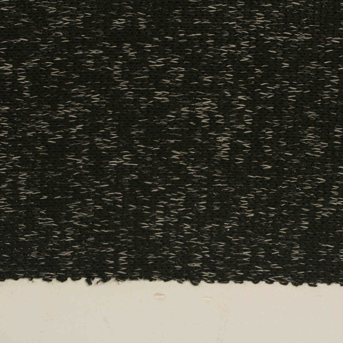 Black Marl Chunky Knit, Polyester, 200 gsm, 167 cm