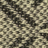 Black Marl Chunky Knit, Cotton-Poly — texture