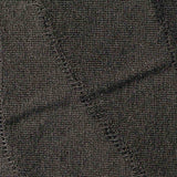 Dark Grey Diagonal-Grid Jacquard, Poly-Viscose — texture