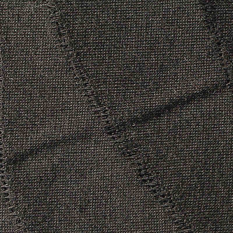 Dark Grey Diagonal-Grid Jacquard, Poly-Viscose