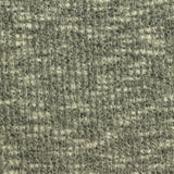 Dark Grey Marl Rib Knit, Viscose-Poly