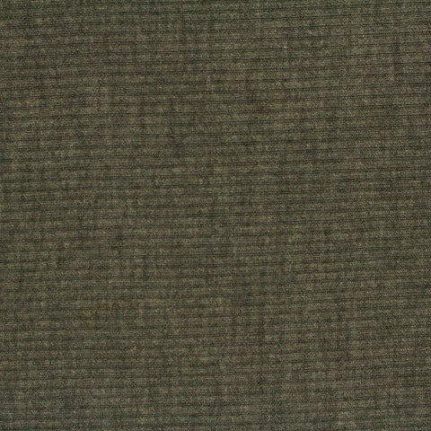 Dark Olive Heathered-Marl Rib Knit, Poly-Viscose