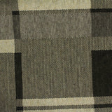 Beige Plaid Interlock Knit, Polyester