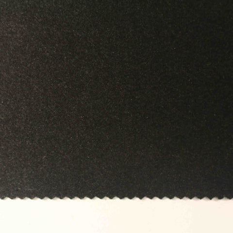Viscose Nylon Stretch Knit Fabric, 440 gsm, 160 cm — Black