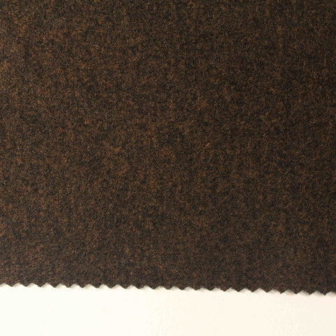 Heathered Brown Marl Ponte Knit, Viscose-Poly