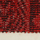 Red Check Jacquard, Cotton-Poly — texture
