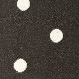 White Dots Linen-Look, Polyester — texture