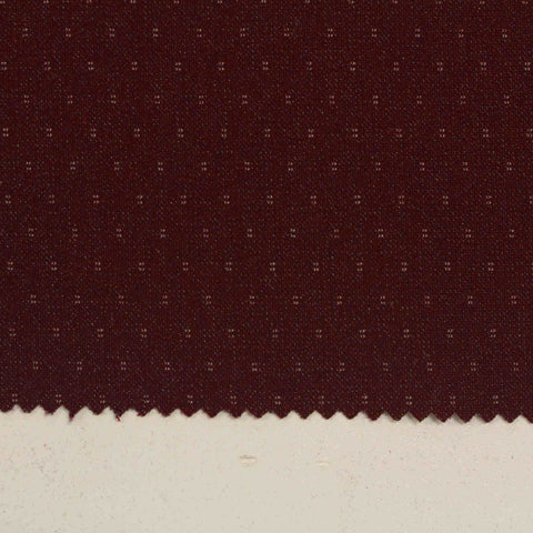 Red Dots Ponte Knit, Viscose-Nylon