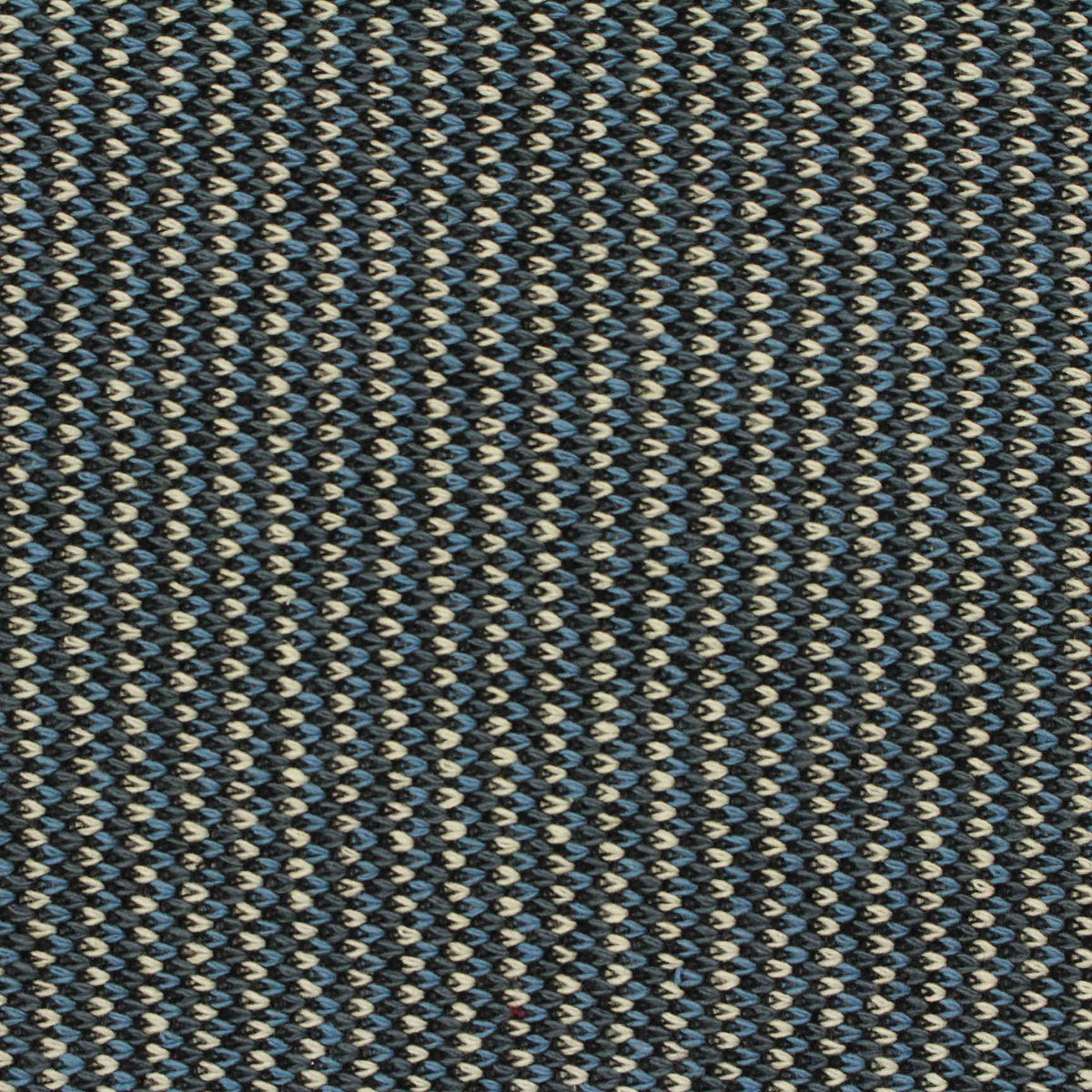 Striped 100% Cotton Chunky Knit Fabric, 260 gsm, 152 cm — Grey