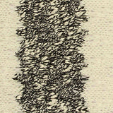 Black Vertical-Stripe Jacquard, Poly-Viscose — texture